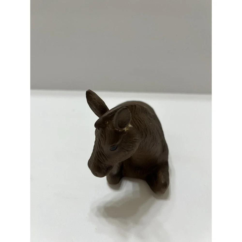 Christmas Grandeur Noel Donkey Nativity Replacement Piece Porcelain 7x3.5x3